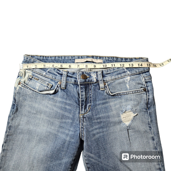 Joe's Cuffed Kicker Distressed Jeans - Picture 3 of 7